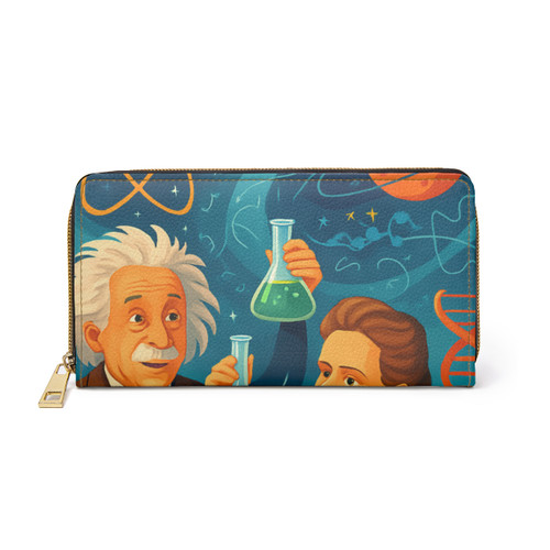 Curiosity Unleashed - Zipper Wallet