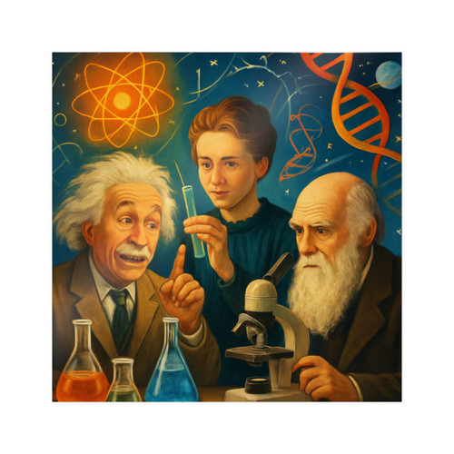 Curiosity Unleashed - Die-Cut Stickers, (DTF)