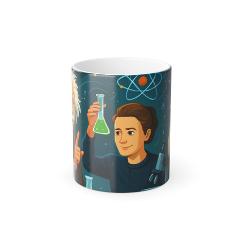 Curiosity Unleashed - Color Morphing Mug, 11oz
