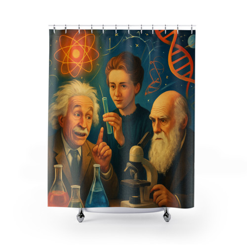 Curiosity Unleashed - Shower Curtains