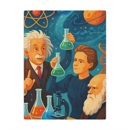 Curiosity Unleashed - Minky Blanket