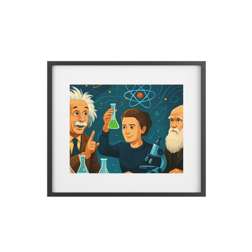 Curiosity Unleashed - Framed Posters, Matte