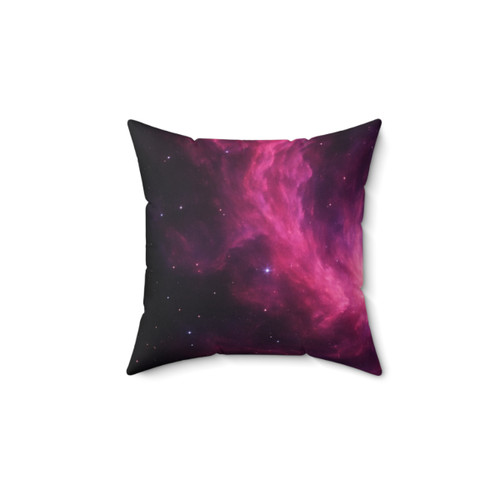 Celestial Mirage - Faux Suede Square Pillow