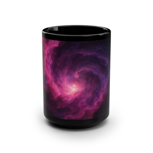 Celestial Mirage - Black Mug, 15oz