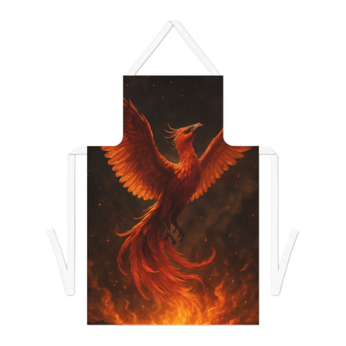 Eternal Flame Rising - Adult Apron (AOP)