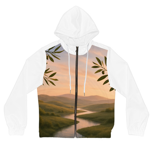 Harmony in Nature - Women’s Full-Zip Hoodie (AOP)