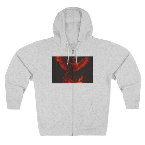 Eternal Flame Rising - Unisex Zip Hoodie