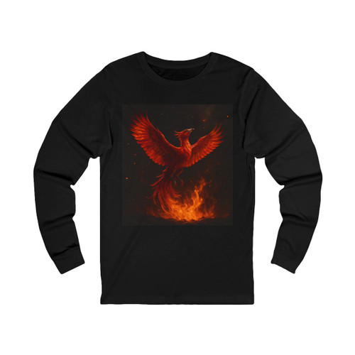 Eternal Flame Rising - Unisex Jersey Long Sleeve Tee