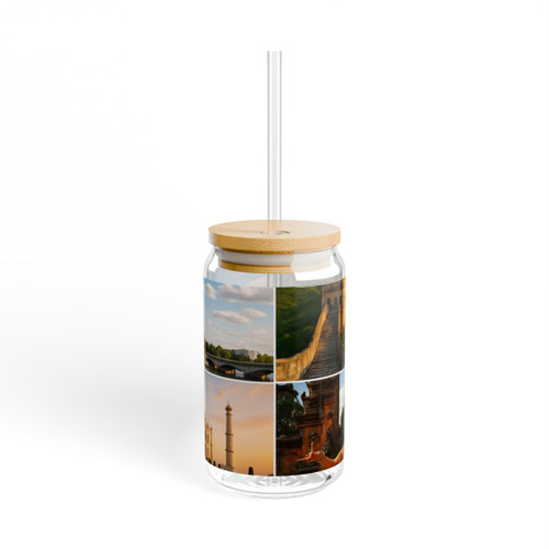 Timeless Journeys - Sipper Glass, 16oz