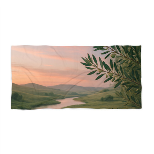 Harmony in Nature - Beach Towel