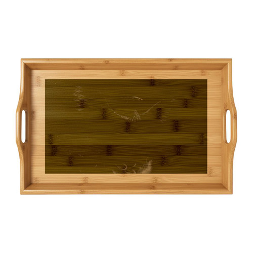Eternal Flame Rising - Bamboo Serving Tray (Engraving)