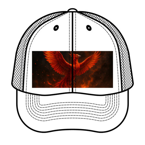 Eternal Flame Rising - Trucker Retro Hat