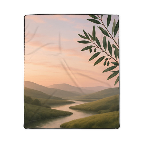 Harmony in Nature - Polyester Blanket