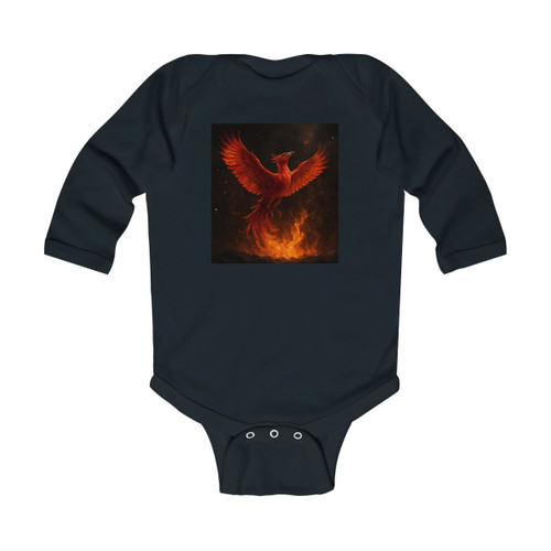Eternal Flame Rising - Infant Long Sleeve Bodysuit