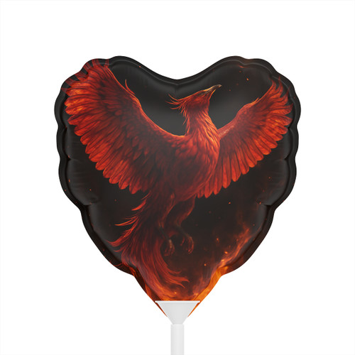 Eternal Flame Rising - Balloons (Round and Heart-shaped), 6"