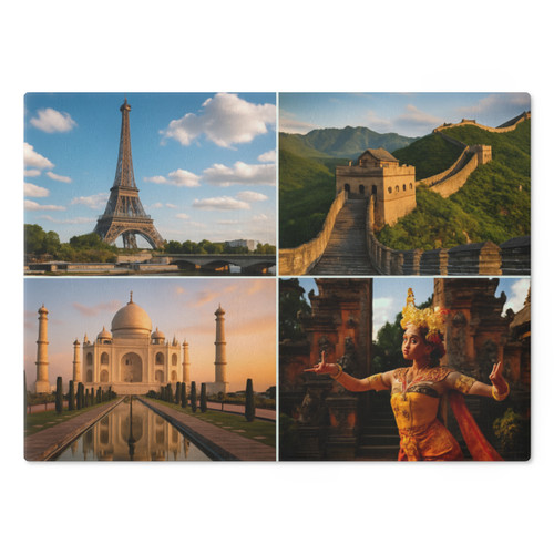 Timeless Journeys - Cutting Board