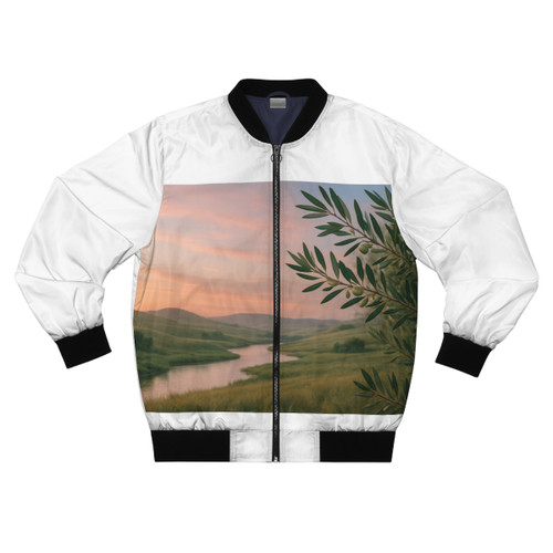 Harmony in Nature - Men's Bomber Jacket (AOP)