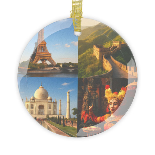 Timeless Journeys - Glass Ornaments