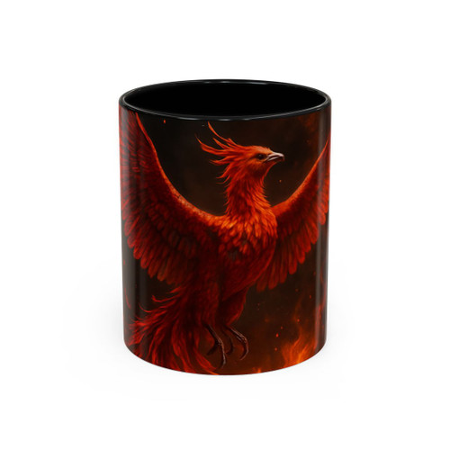 Eternal Flame Rising - Accent Coffee Mug (11, 15oz)