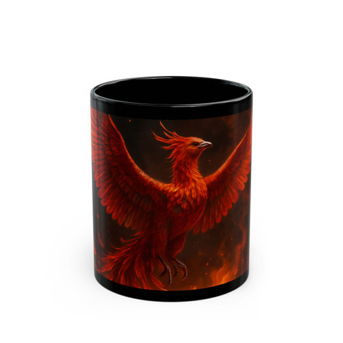 Eternal Flame Rising - Black Mug (11oz, 15oz)