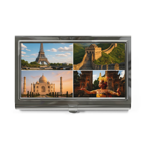 Timeless Journeys - Business Card Holder