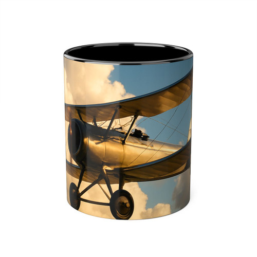 Soaring Above Clouds - Accent Mugs, 11oz