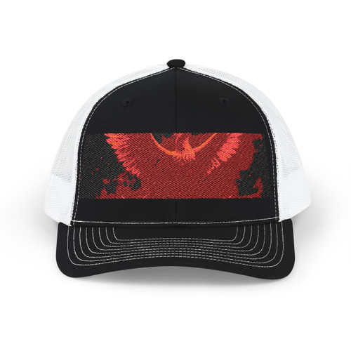Eternal Flame Rising - Snapback Trucker Cap (Embroidery)