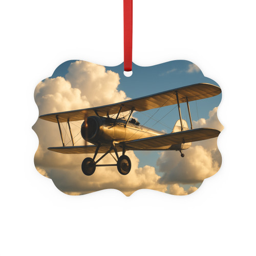 Soaring Above Clouds - Metal Plaque Ornament