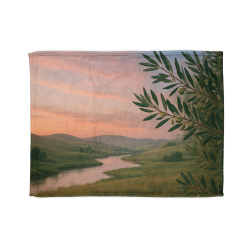 Harmony in Nature - Soft Polyester Blanket