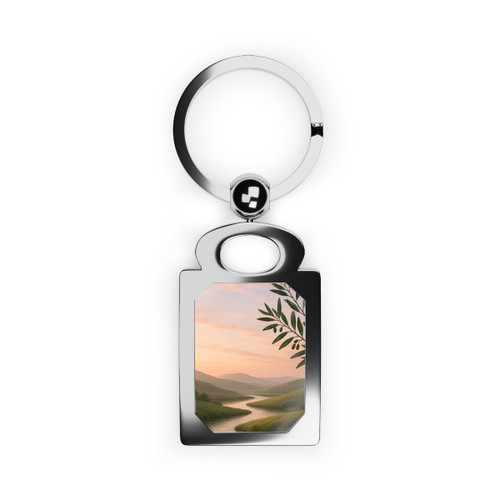 Harmony in Nature - Rectangle Photo Keyring