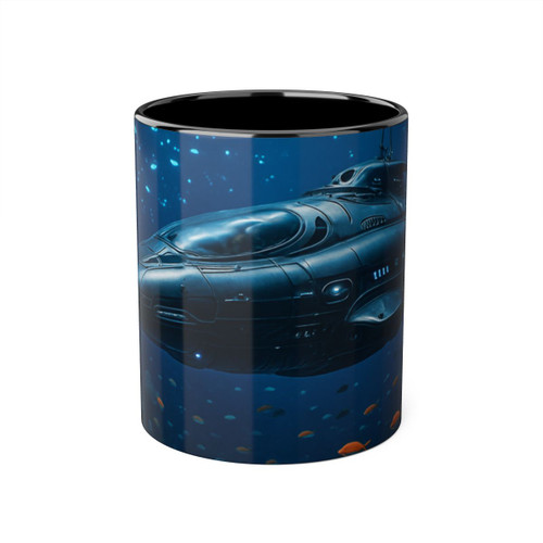 Deep Sea Voyager - Accent Mugs, 11oz