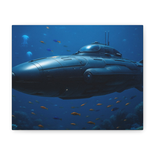 Deep Sea Voyager - Matte Canvas, Stretched, 1.25"