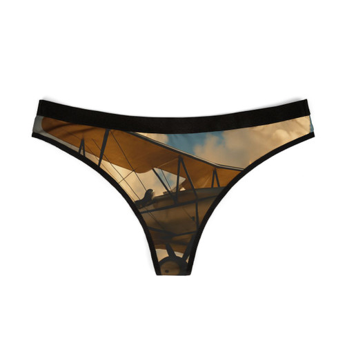 Soaring Above Clouds - Women's Thongs (AOP)