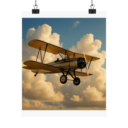 Soaring Above Clouds - Matte Vertical Posters