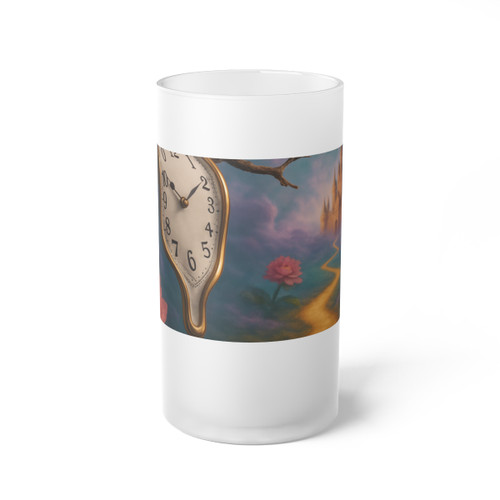 Eternal Dreamscape - Frosted Glass Beer Mug