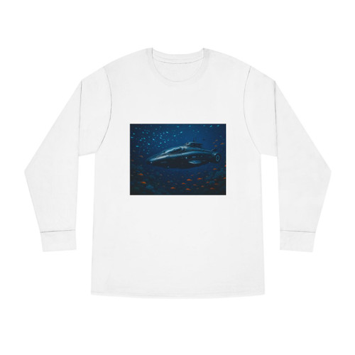 Deep Sea Voyager - Long Sleeve Crewneck Tee