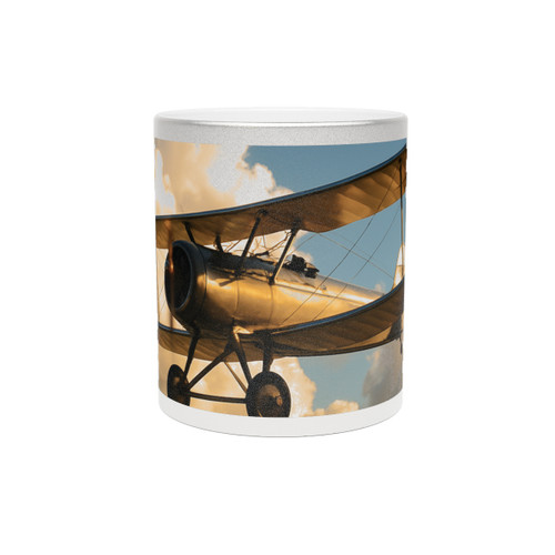 Soaring Above Clouds - Metallic Mug (Silver\Gold)
