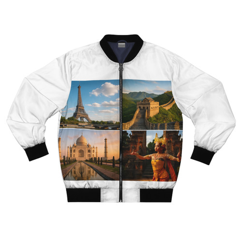 Timeless Journeys - Men's Bomber Jacket (AOP)