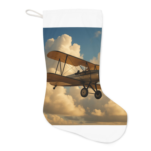 Soaring Above Clouds - Santa Stocking