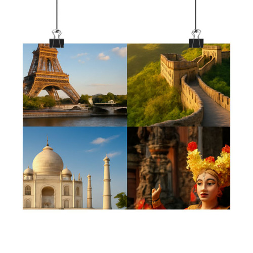 Timeless Journeys - Matte Horizontal Posters