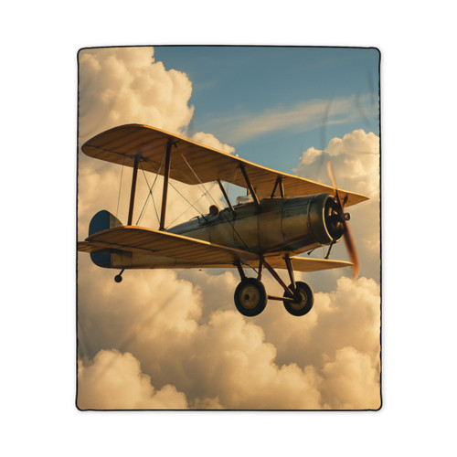 Soaring Above Clouds - Polyester Blanket