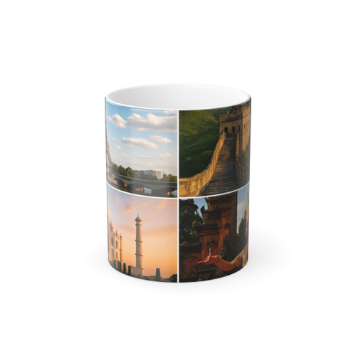 Timeless Journeys - Color Morphing Mug, 11oz