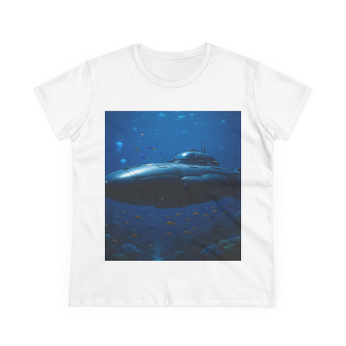 Deep Sea Voyager - Women's Midweight Cotton Tee