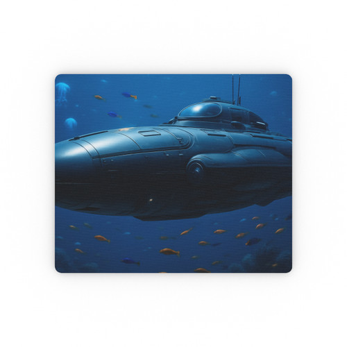 Deep Sea Voyager - Rectangular Mouse Pad