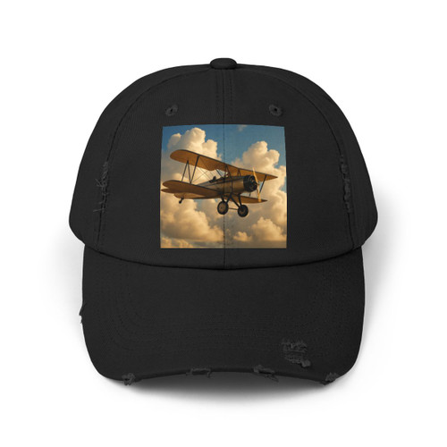 Soaring Above Clouds - Unisex Distressed Cap