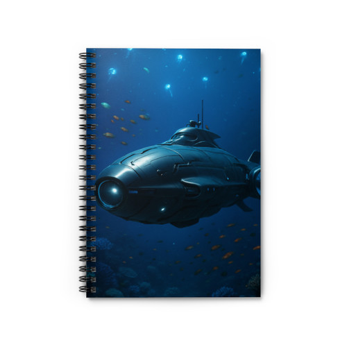 Deep Sea Voyager - Spiral Notebook - Ruled Line