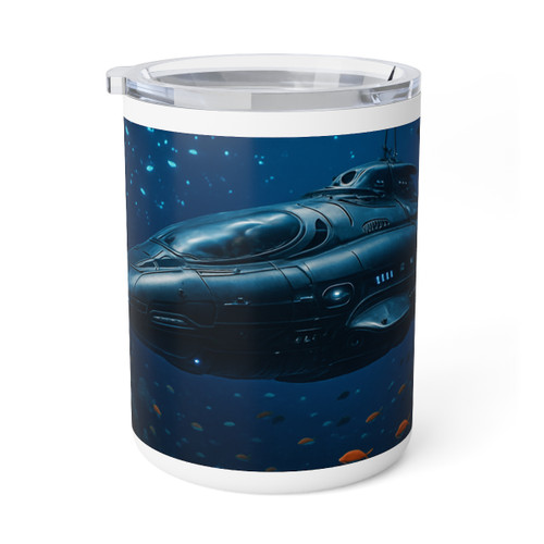Deep Sea Voyager - Insulated Coffee Mug, 10oz 