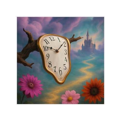 Eternal Dreamscape - Transparent Outdoor Stickers, Square, 1pc