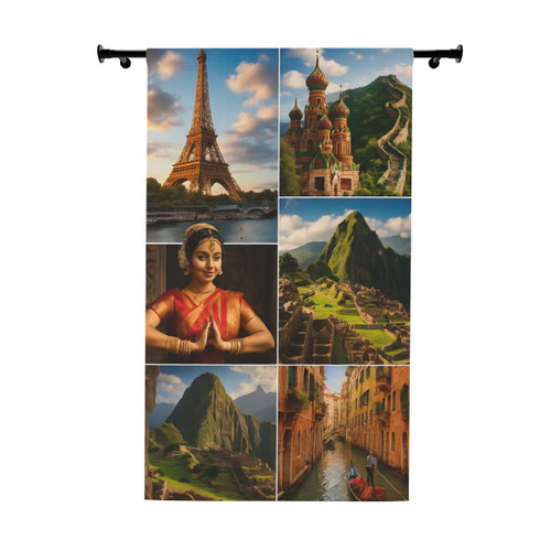 Timeless Journeys - Window Curtains (1 Piece)