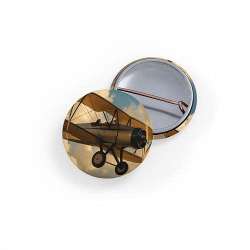 Soaring Above Clouds - Round Pins